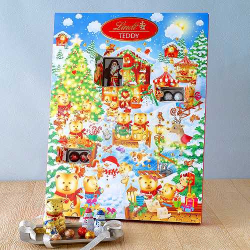 リンツテディ スノーゲーム アドベントカレンダー